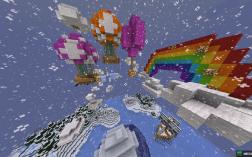 Screenshot of Minecraft server ValerMC