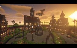 Screenshot of Minecraft server illusivemc survival