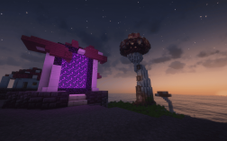 Screenshot of Minecraft server Pantelleria