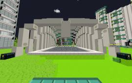 Minecraft building Mina