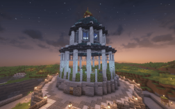 Screenshot of Minecraft server Pantelleria