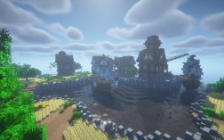 Screenshot of Minecraft server Raidstone