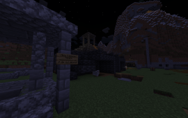 Minecraft location Ruins of the first server capital