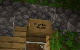 Minecraft location Starter Shack