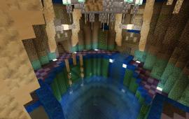 Minecraft location Ocean Shrine Dungeon