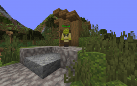 Minecraft location Shrek's Swamp