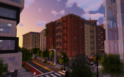 Screenshot of Minecraft server BusinessCraft