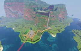 Minecraft building Livilynnx and shlibadoo's Survival houses