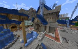 Minecraft building Auction House