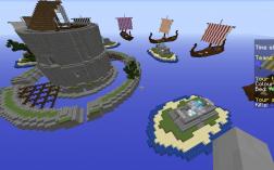 Screenshot of Minecraft server BashyBashy