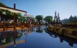 Screenshot of Minecraft server Sorcerer Parks