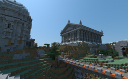 Screenshot of Minecraft server DelphiCraft