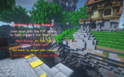 Screenshot of Minecraft server Raidstone