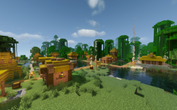 Screenshot of Minecraft server CrimsonTide