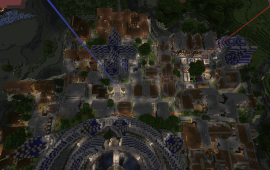 Minecraft location Старый город