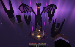 Screenshot of Minecraft server LostCraft Reborn
