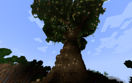 Minecraft building Parkour Tree