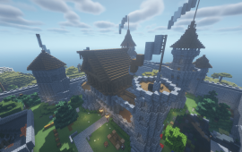 Minecraft building Nooblord's Castle - Lateralus