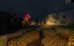 Screenshot of Minecraft server CrimsonTide