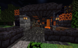 Screenshot of Minecraft server ValerMC