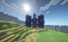 Minecraft building faction base of isalvatori