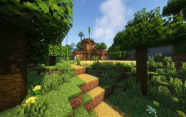 Minecraft building Jungle House