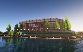 Minecraft building Kotapuri Spleef Stadium