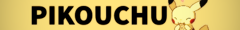Banner of Minecraft server Pikouchu