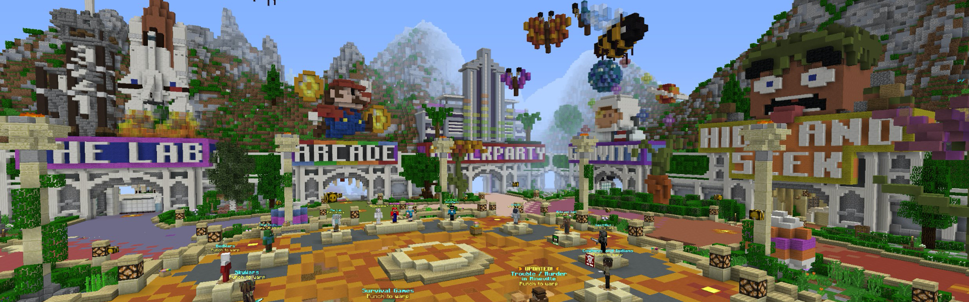 the hive minecraft server download