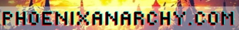 Banner of Minecraft server PhoenixAnarchy