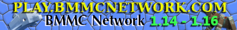 Banner of Minecraft server BMMC Network