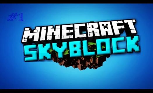 Skyblock gameplay on BlazeVortex